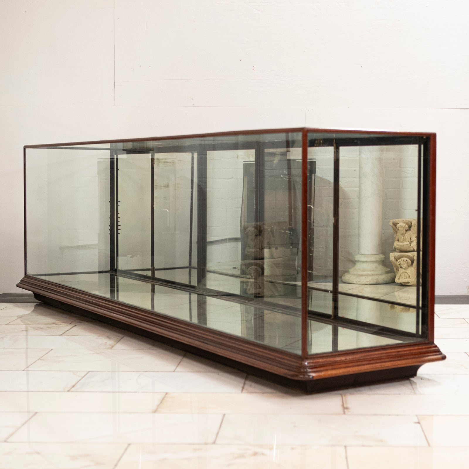 Antique Victorian Mahogany Shop Counter | Display Cabinet | The Architectural Forum