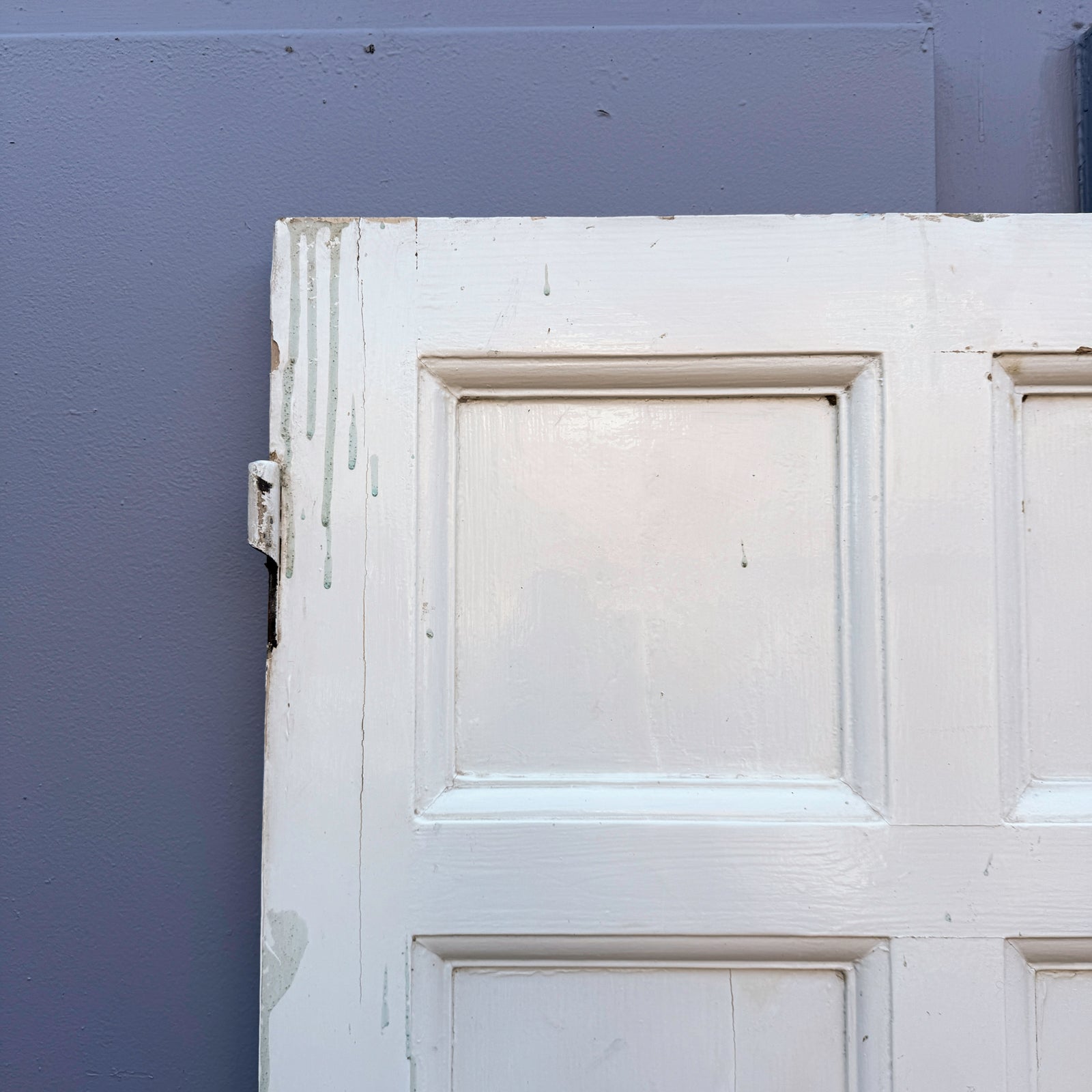 Antique Georgian 6 Panel Door - 195.5cm x 76cm | The Architectural Forum