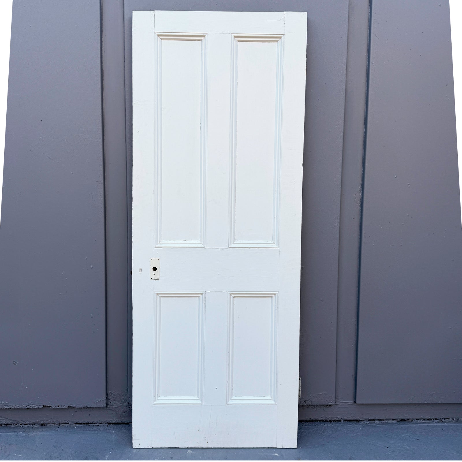 Antique Victorian 4 Panel Door - 194cm x 75.5cm | The Architectural Forum