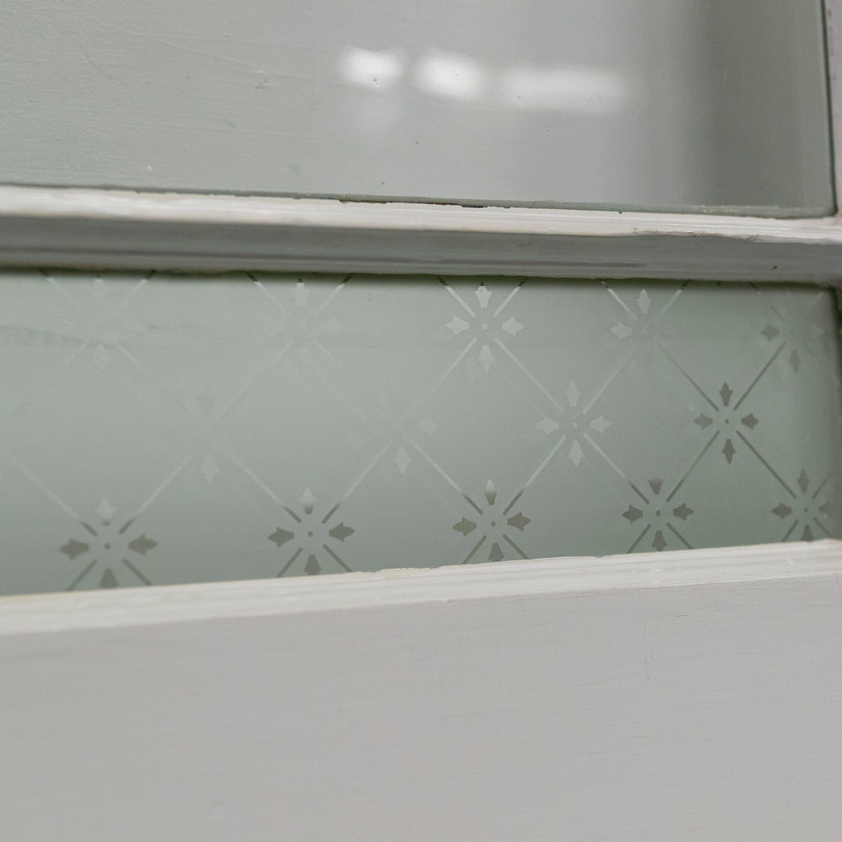 Antique Victorian Glazed Stained Glass Double Doors | The Architectural Forum