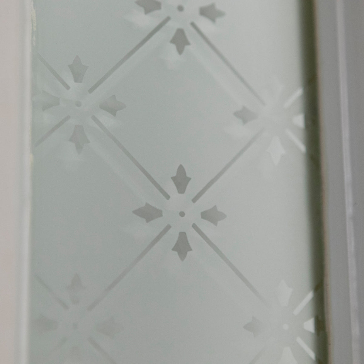 Antique Victorian Glazed Stained Glass Double Doors | The Architectural Forum