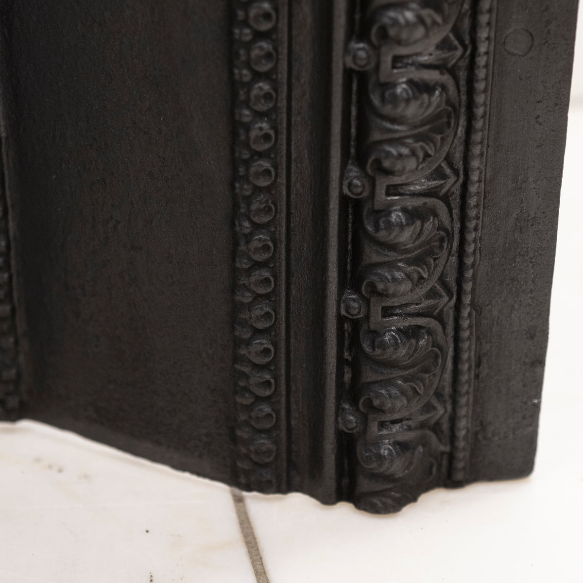 Antique Cast Iron Arched Fireplace Insert