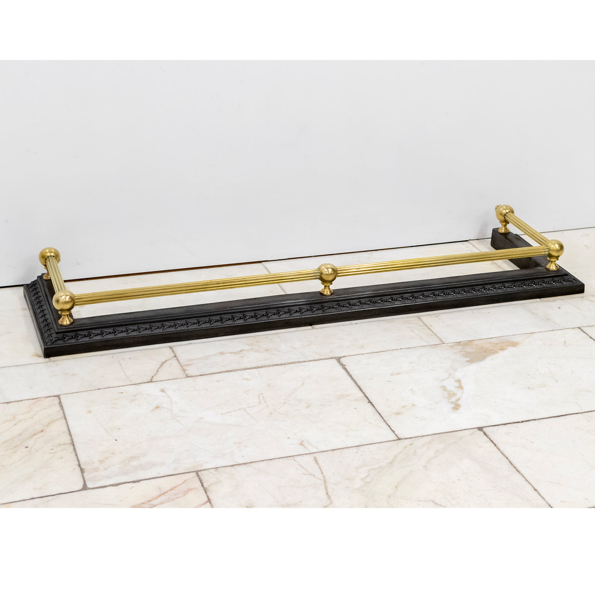 Antique Fireplace Fender | The Architectural Forum