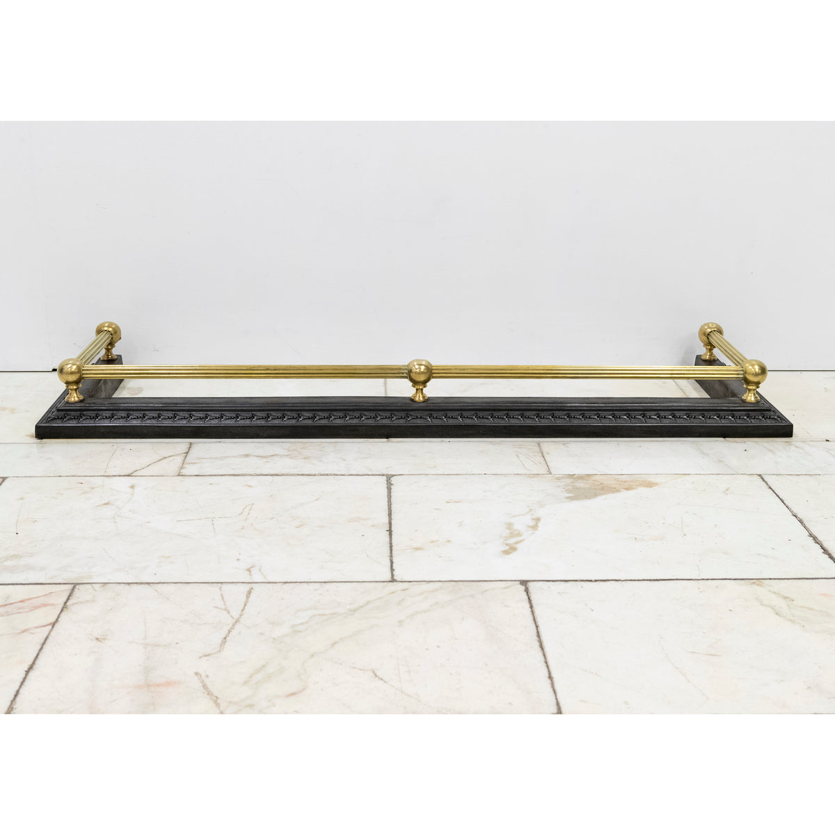 Antique Fireplace Fender | The Architectural Forum