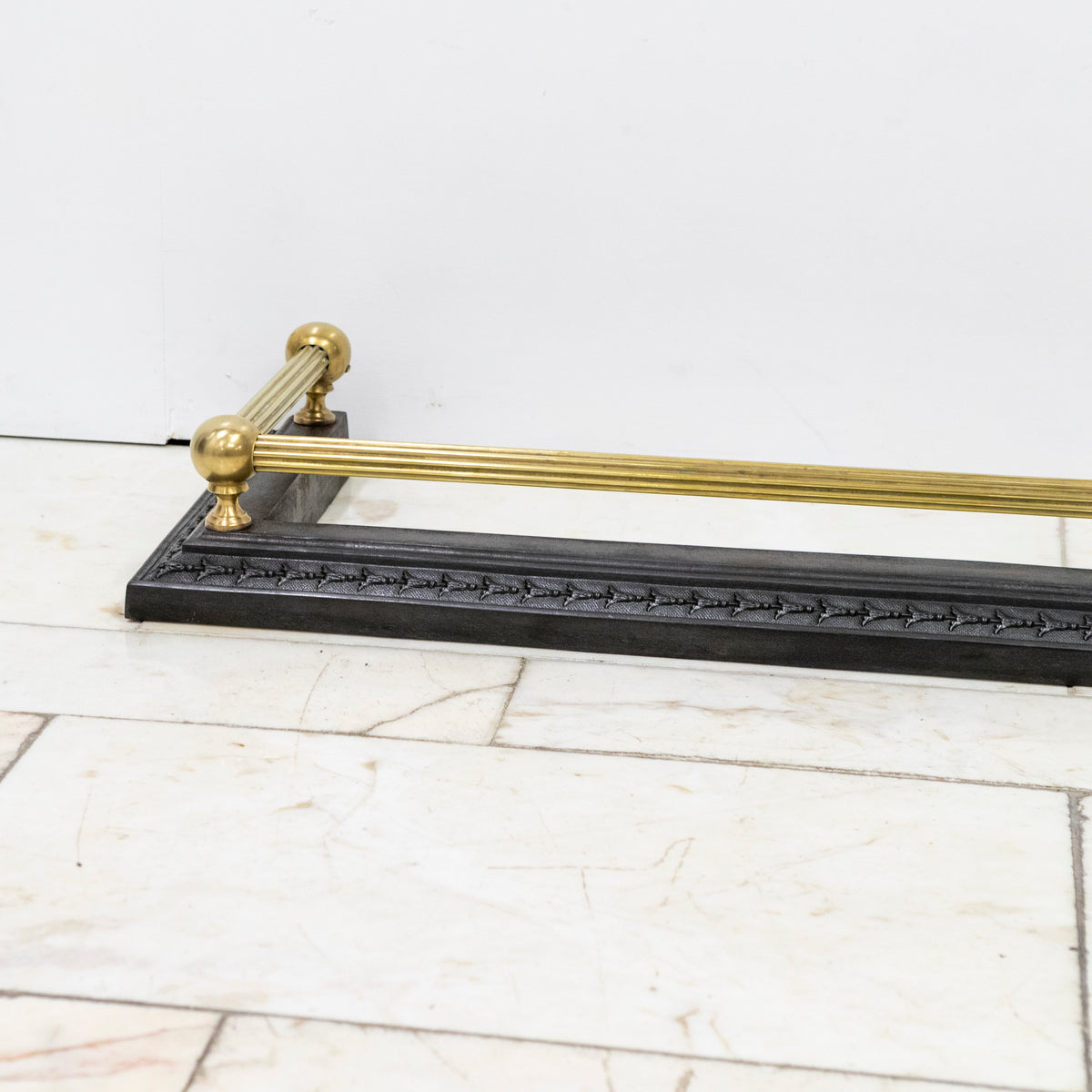 Antique Fireplace Fender | The Architectural Forum