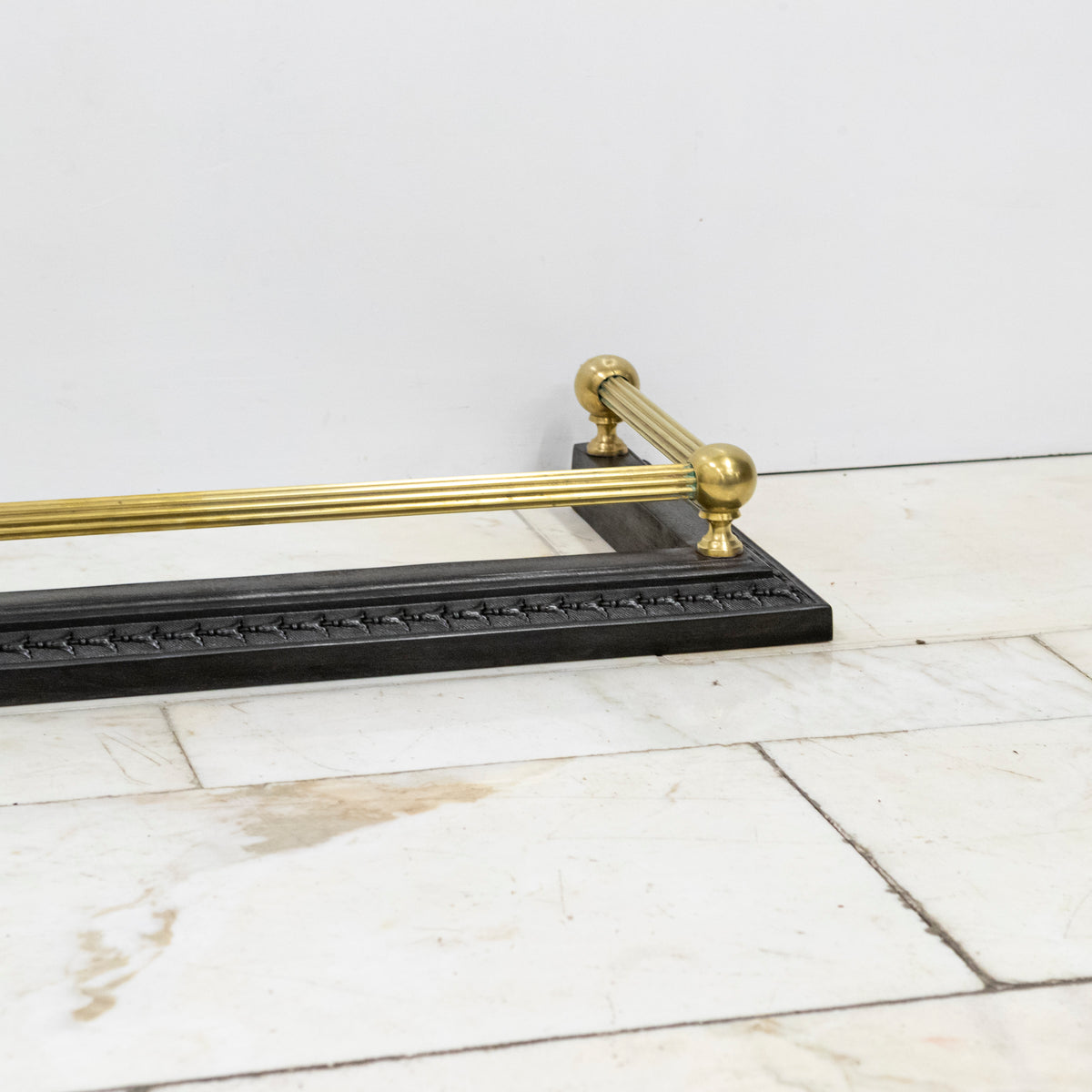 Antique Fireplace Fender | The Architectural Forum