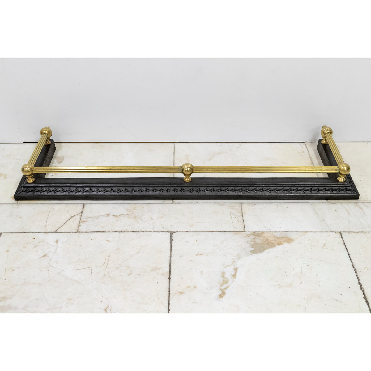 Antique Fireplace Fender | The Architectural Forum