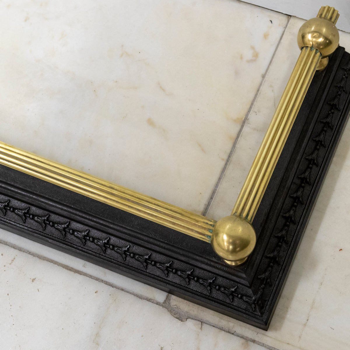 Antique Fireplace Fender | The Architectural Forum