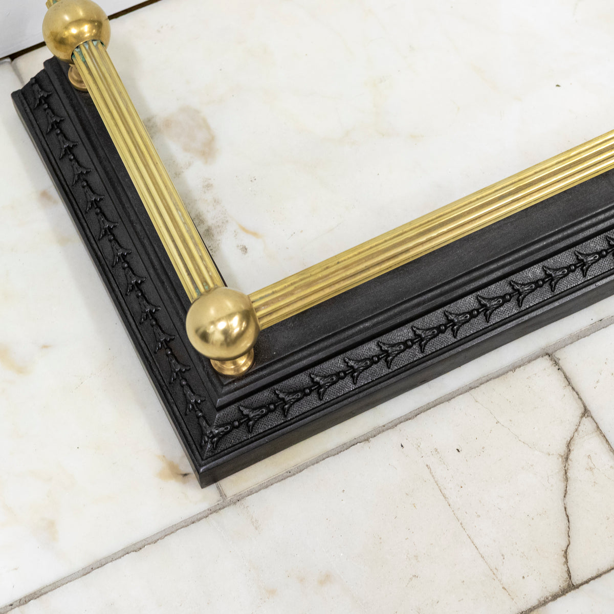 Antique Fireplace Fender | The Architectural Forum