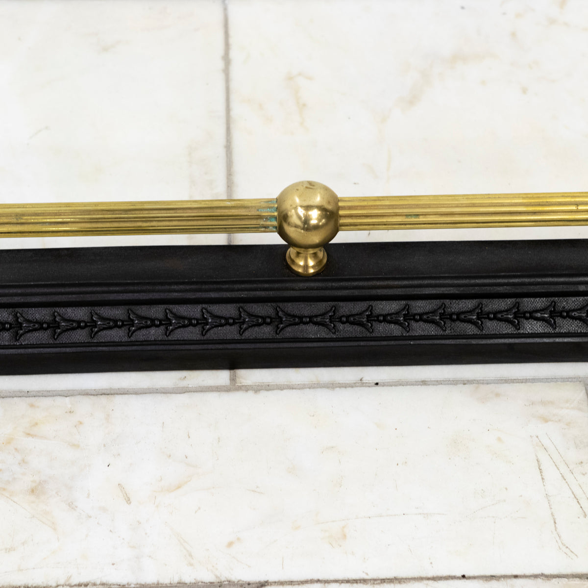 Antique Fireplace Fender | The Architectural Forum