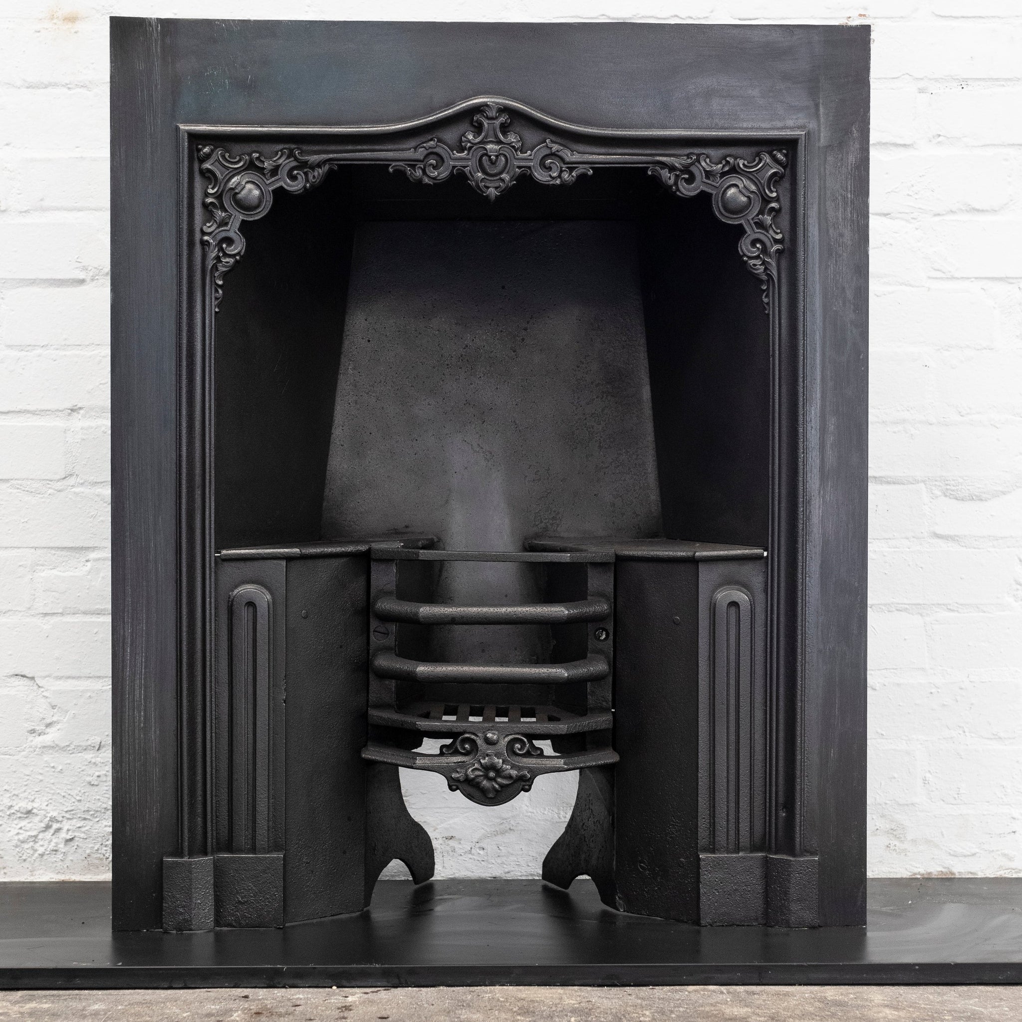 Antique Ornate Late Georgian / Early Victorian Cast Iron Insert - The ...