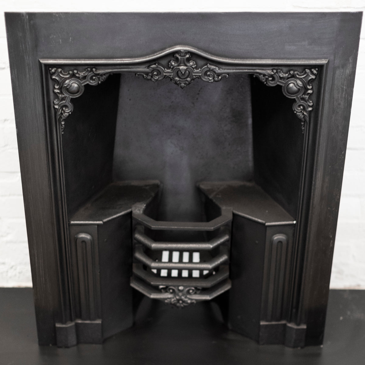 Antique Ornate Late Georgian / Early Victorian Cast Iron Insert | The Architectural Forum