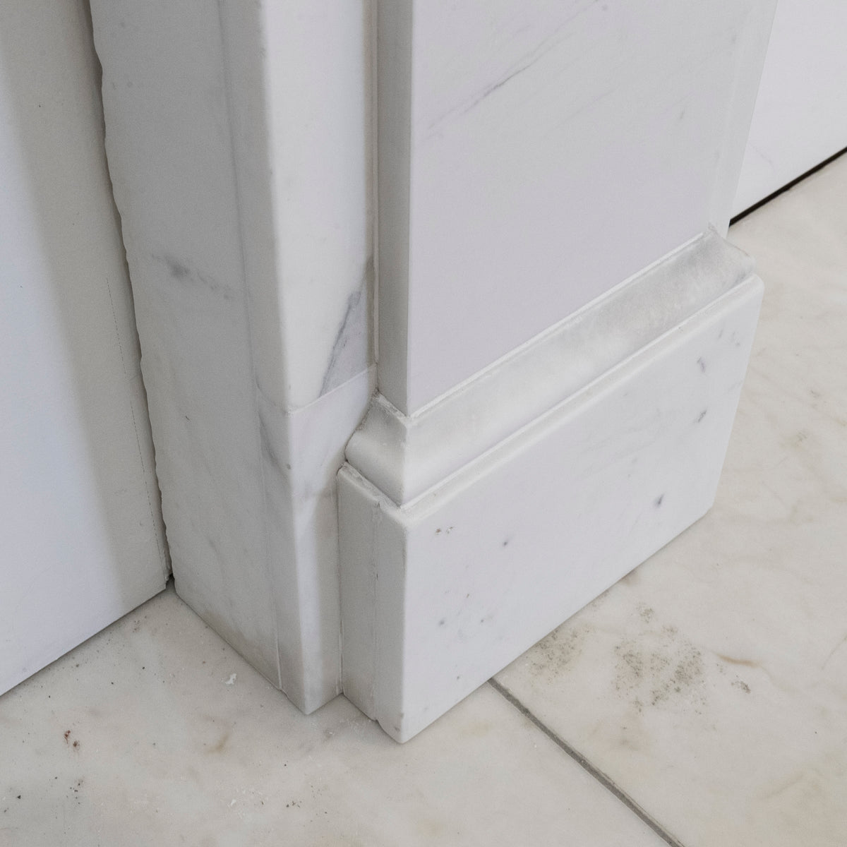 Antique Victorian Marble Surround with Ornate Carved Corbels | The Architectural Forum