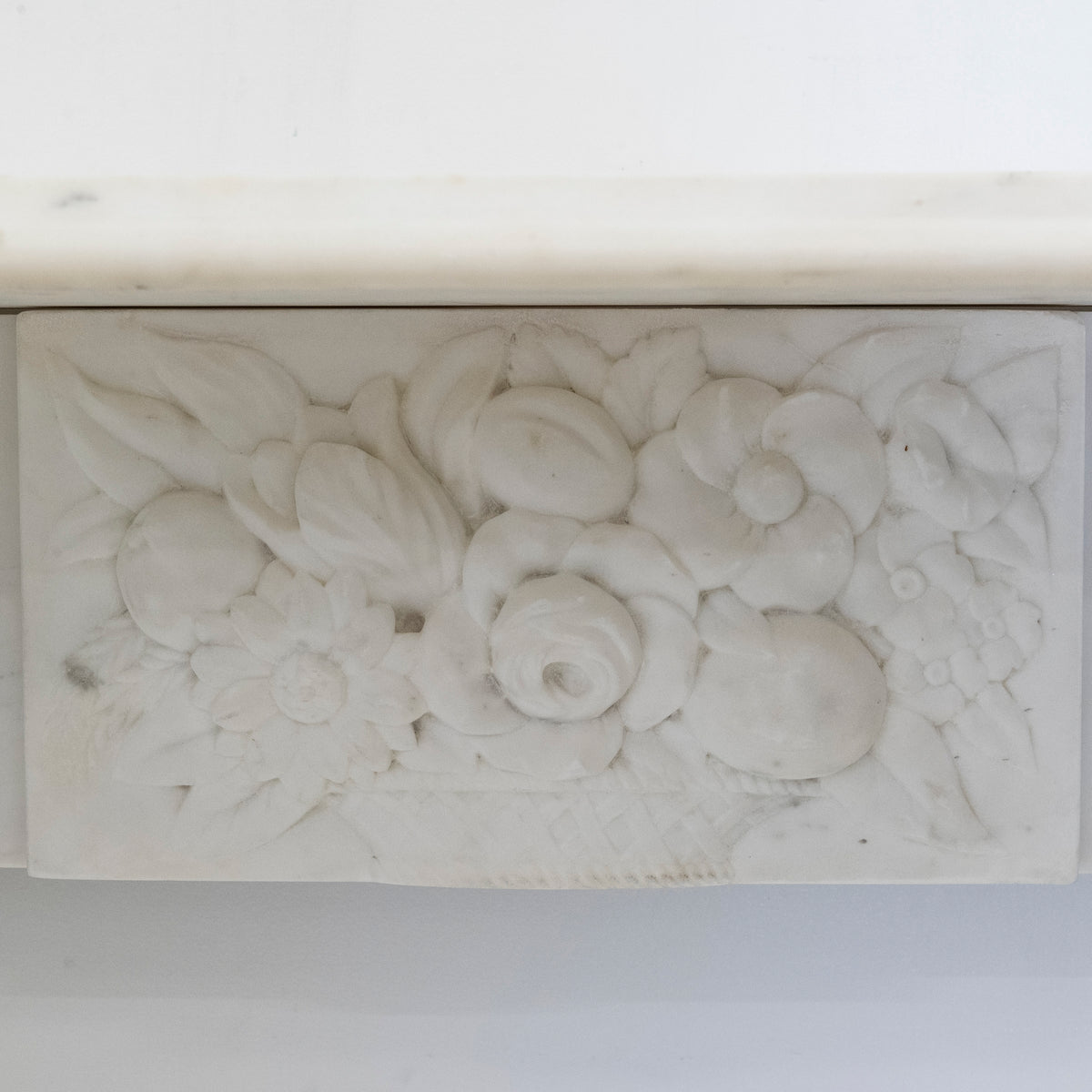 Antique Victorian Marble Surround with Ornate Carved Corbels | The Architectural Forum