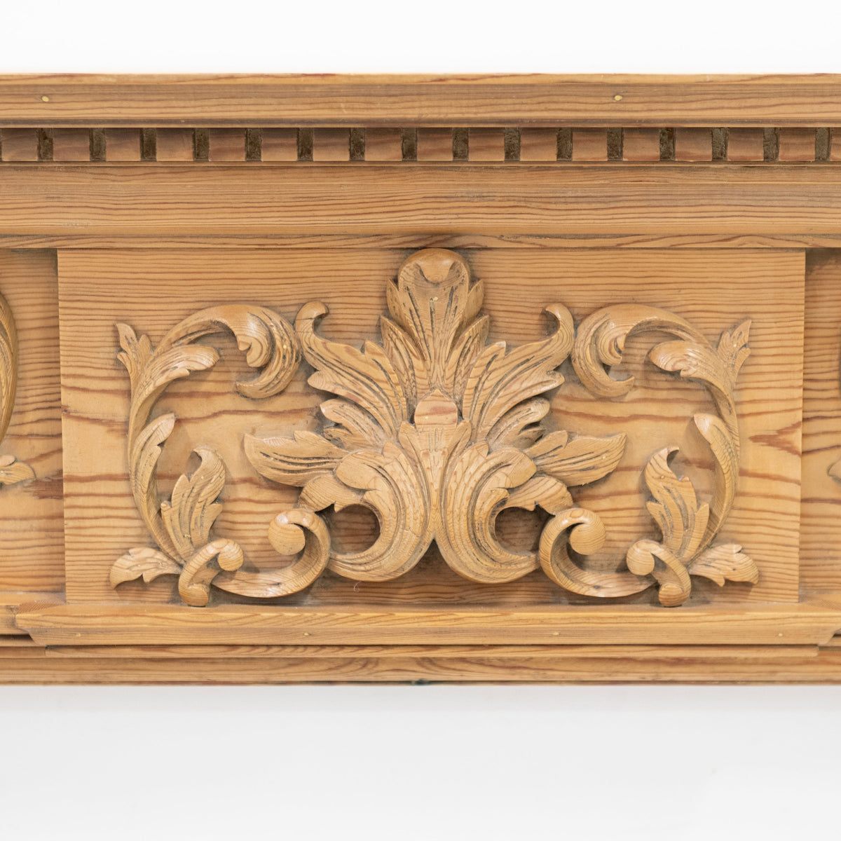 Antique Pine Wooden Fireplace Surround | The Architectural Forum