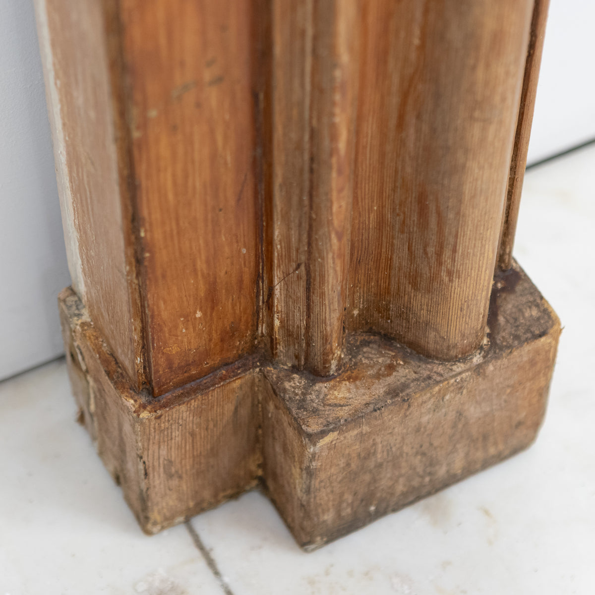 Antique Wooden Fireplace Surround