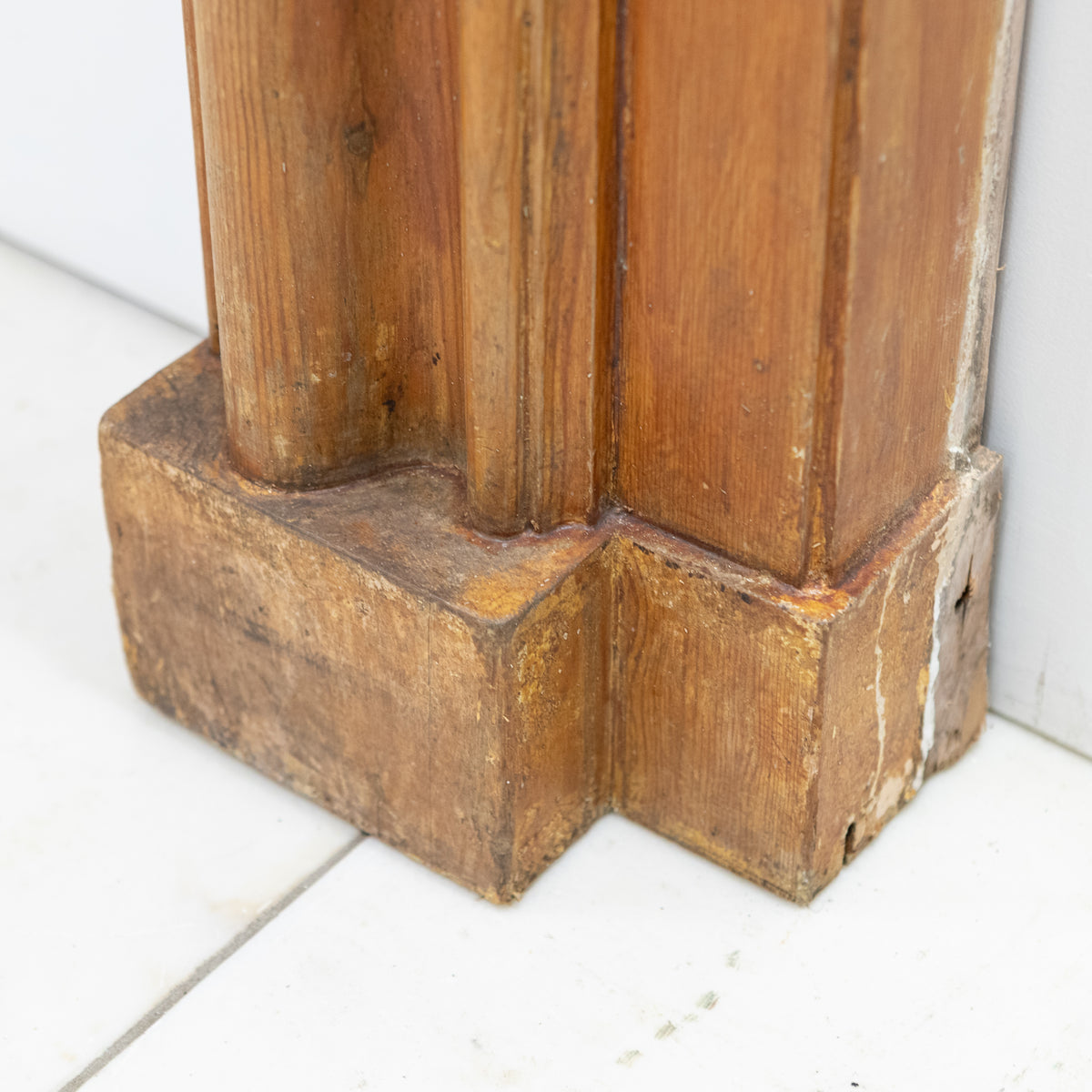 Antique Wooden Fireplace Surround