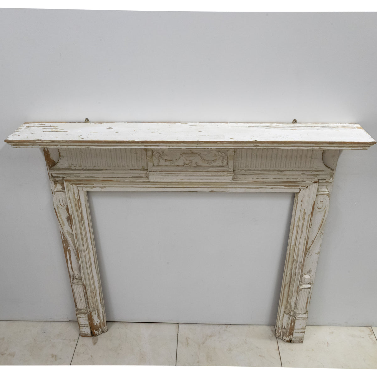 Large Antique Wooden Fireplace Surround | The Architectural Forum
