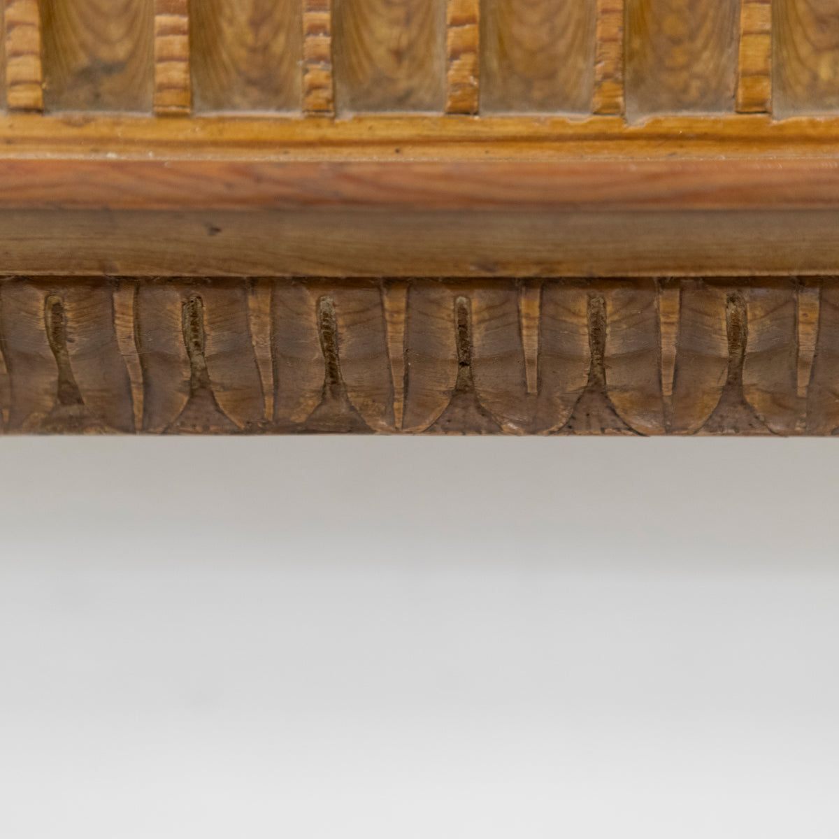 Antique Georgian Pine Wooden Fireplace Surround