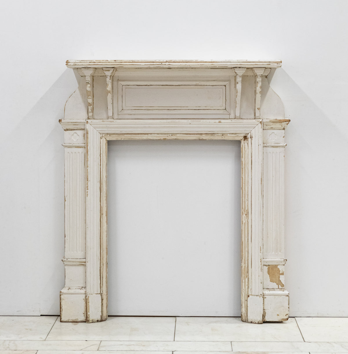 Antique Wooden Fireplace Surround | The Architectural Forum