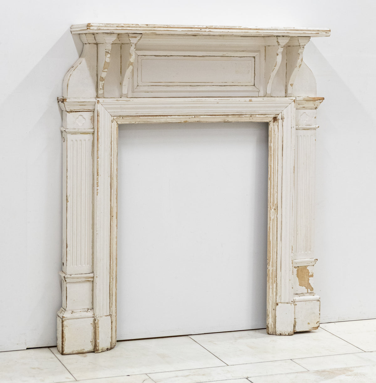 Antique Wooden Fireplace Surround | The Architectural Forum