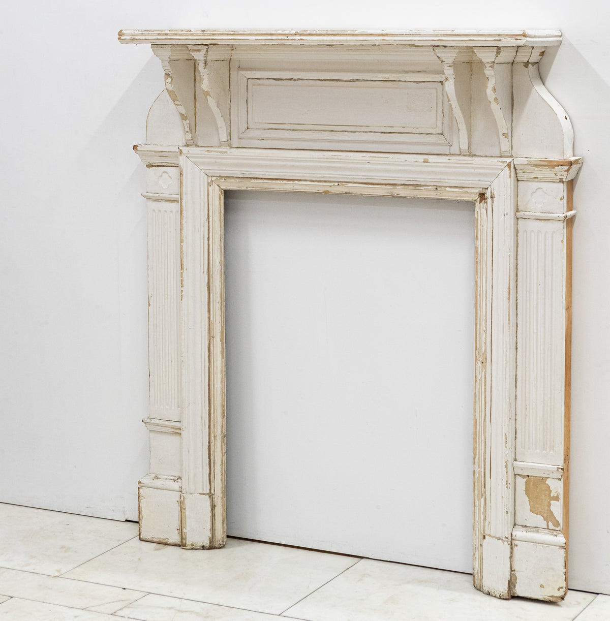 Antique Wooden Fireplace Surround | The Architectural Forum