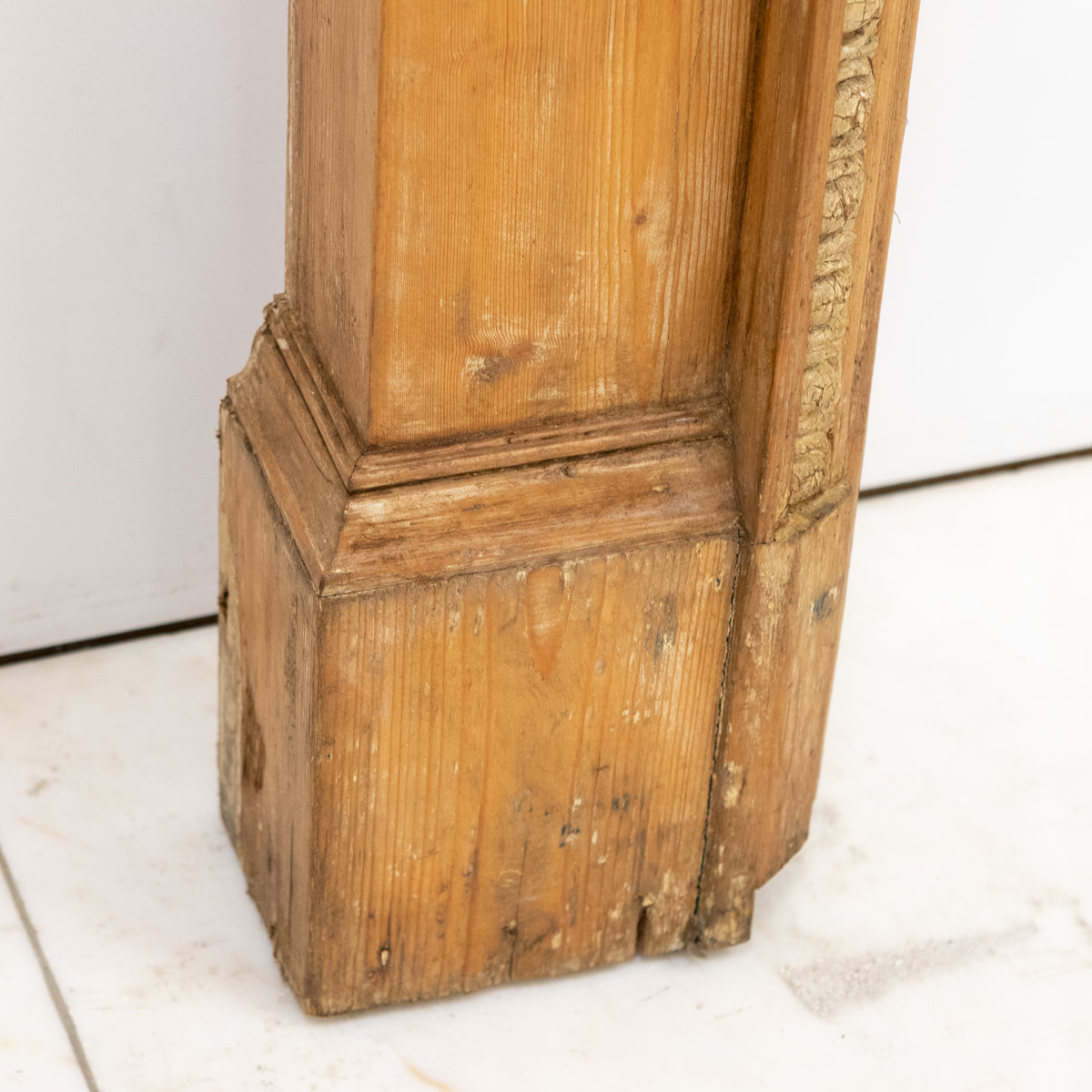 Antique Pine Fireplace Surround | The Architectural Forum