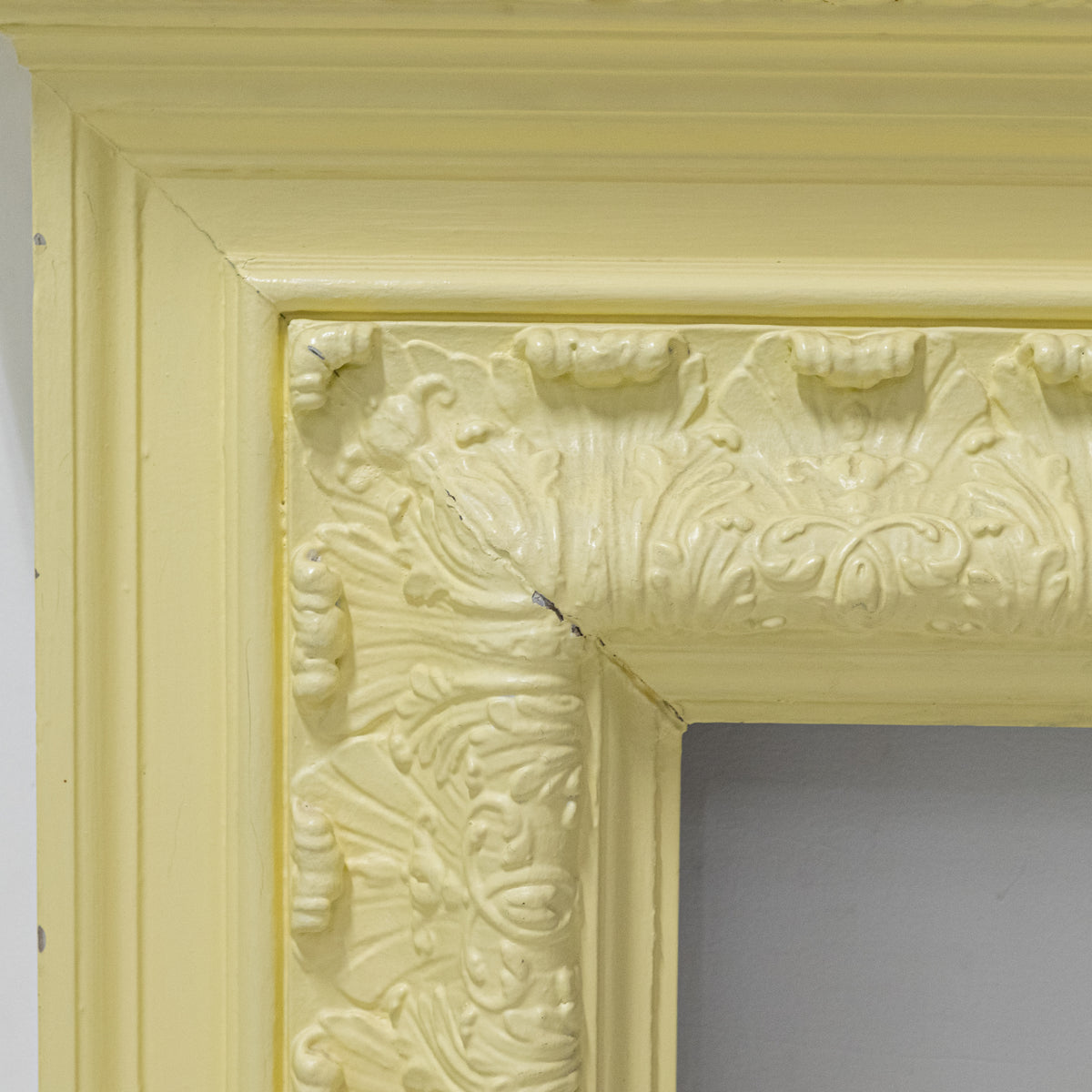 Antique Victorian Wooden Fireplace Surround