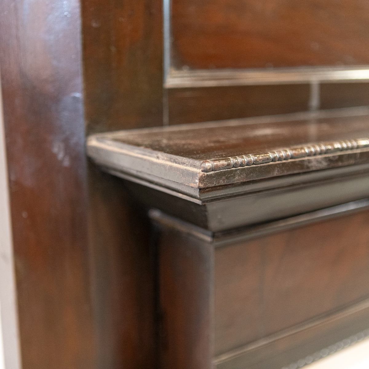 Antique Wooden Fireplace Surround