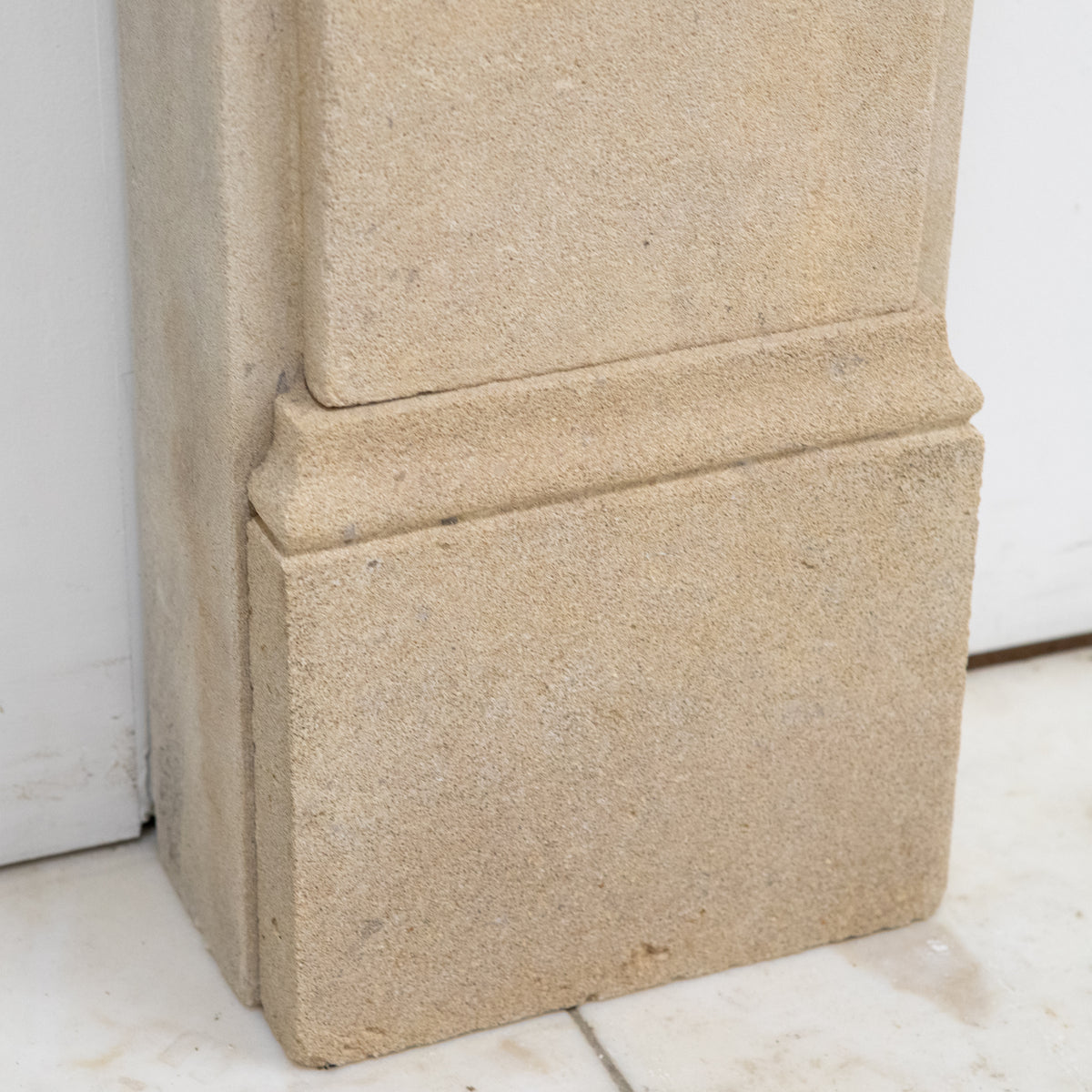 Antique Bath Stone Fireplace Surround With Corbels | The Architectural Forum