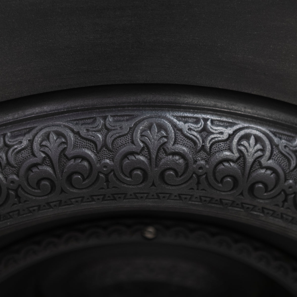 Reclaimed Antique Cast Iron Arched Fireplace Insert