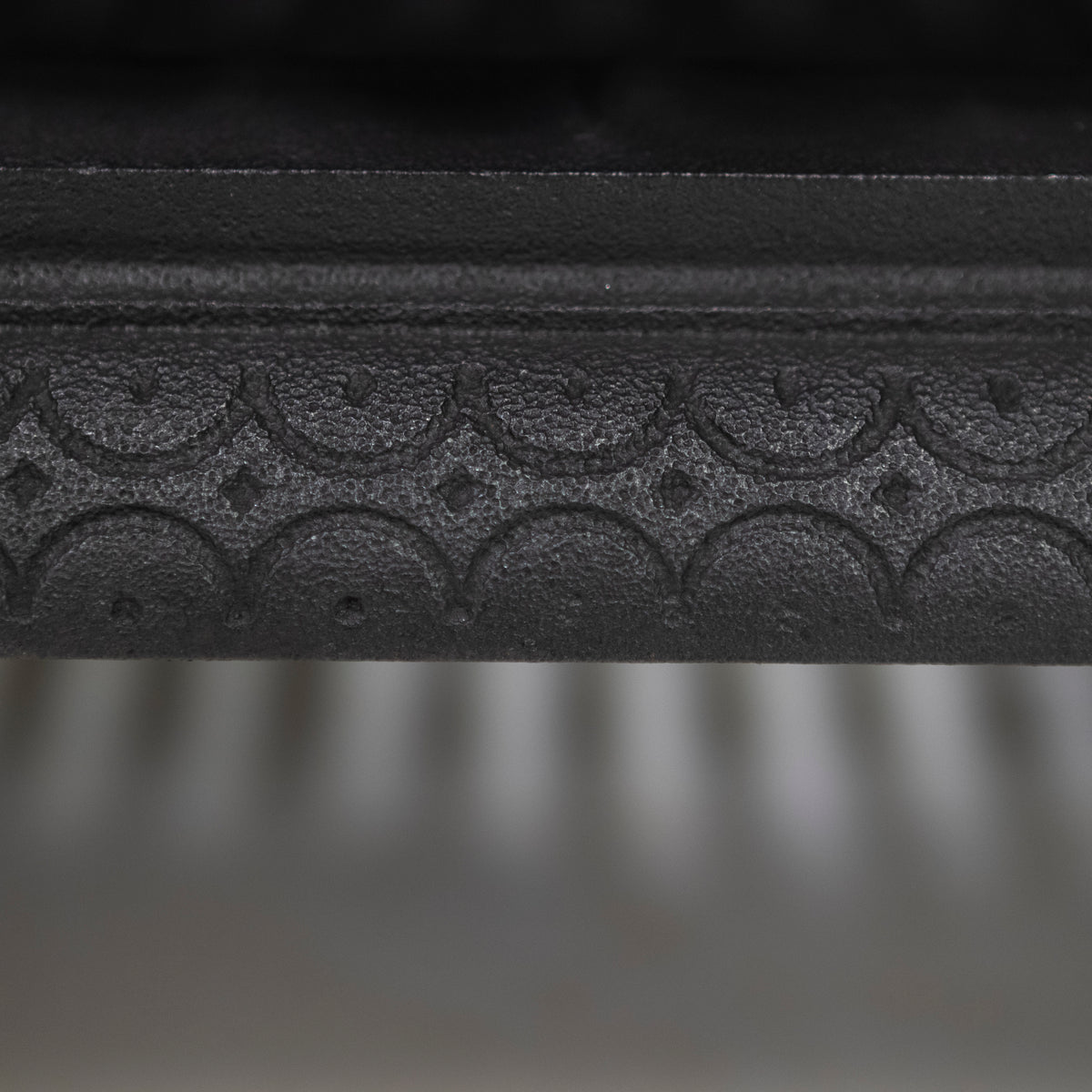 Reclaimed Antique Cast Iron Arched Fireplace Insert