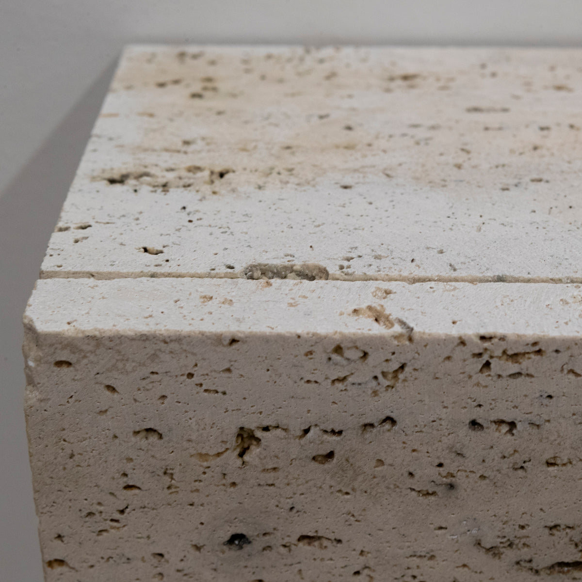 Reclaimed Art Deco Travertine Marble Fireplace Surround | The Architectural Forum