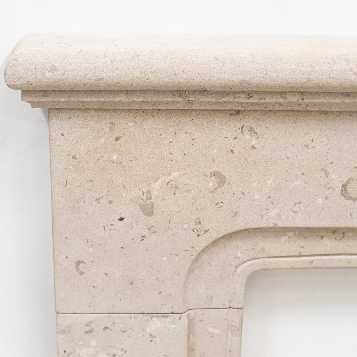 Reclaimed Portland Stone Art Deco Fireplace Surround