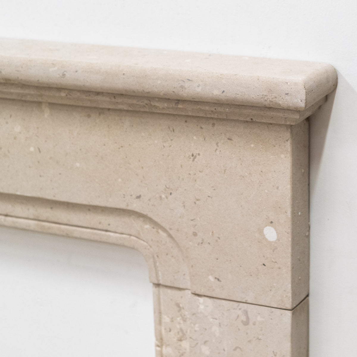 Reclaimed Portland Stone Art Deco Fireplace Surround