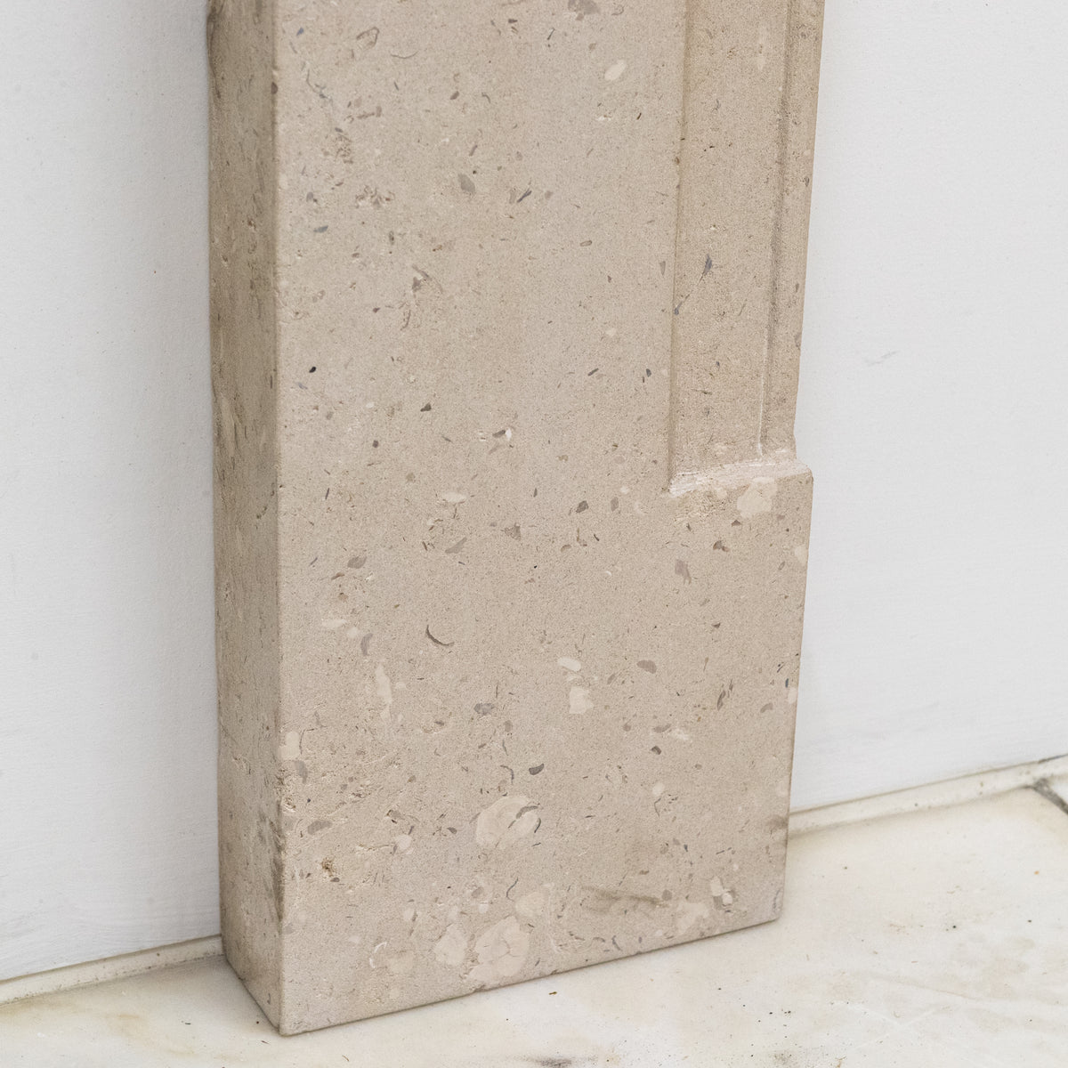 Reclaimed Portland Stone Art Deco Fireplace Surround