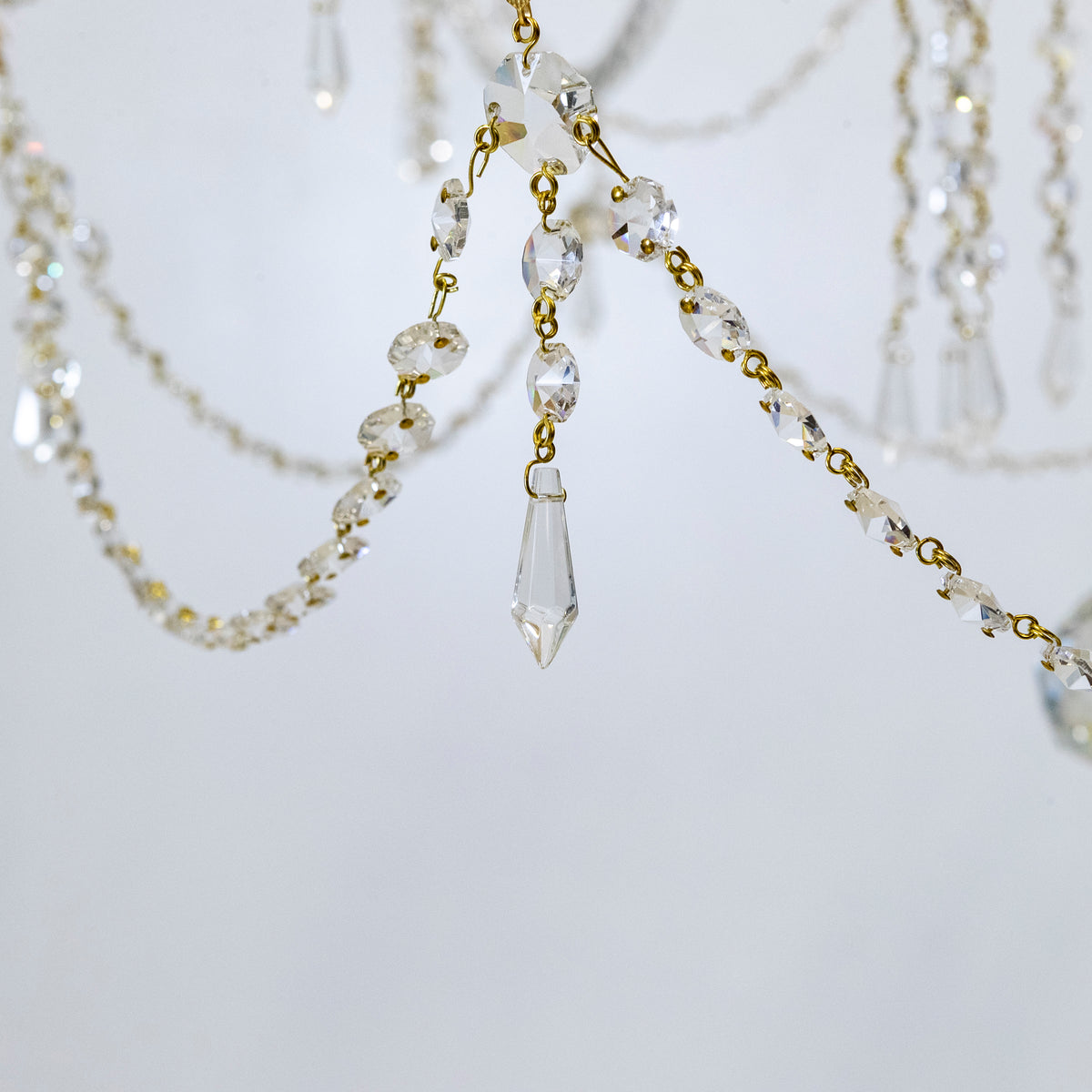 Large Antique French Crystal Chandelier | The Architectural Forum