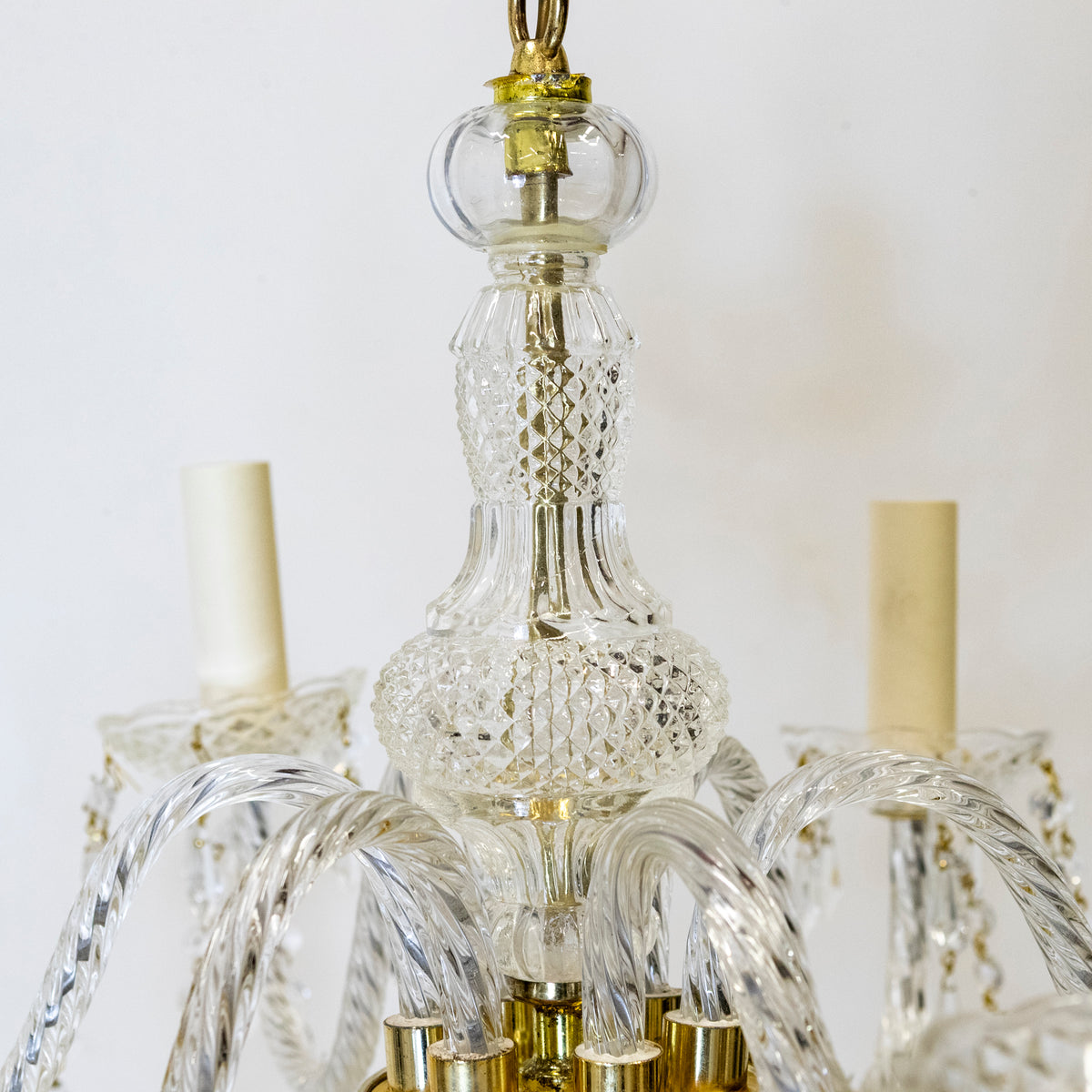 Large Antique French Crystal Chandelier | The Architectural Forum