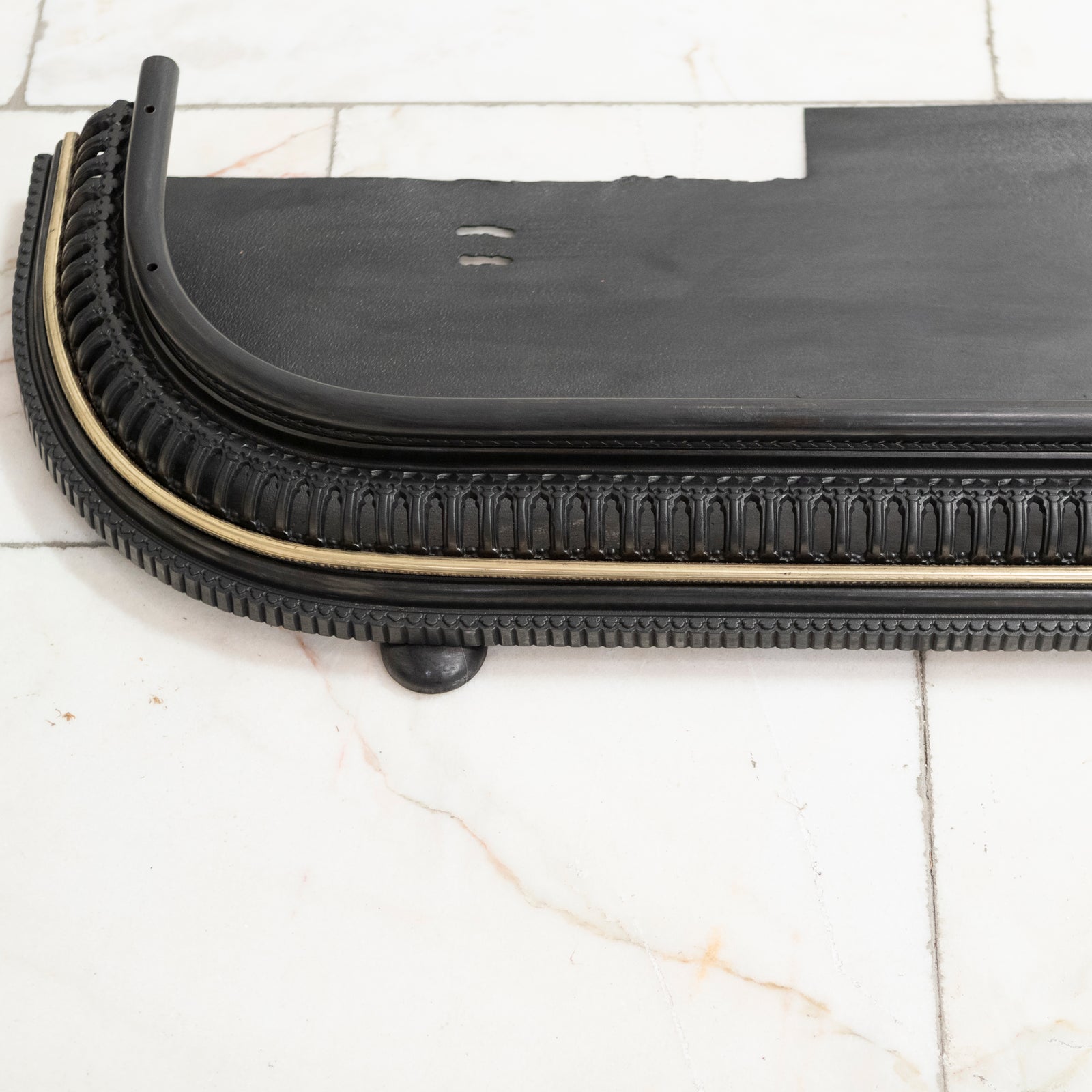 Antique Fireplace Fender | The Architectural Forum