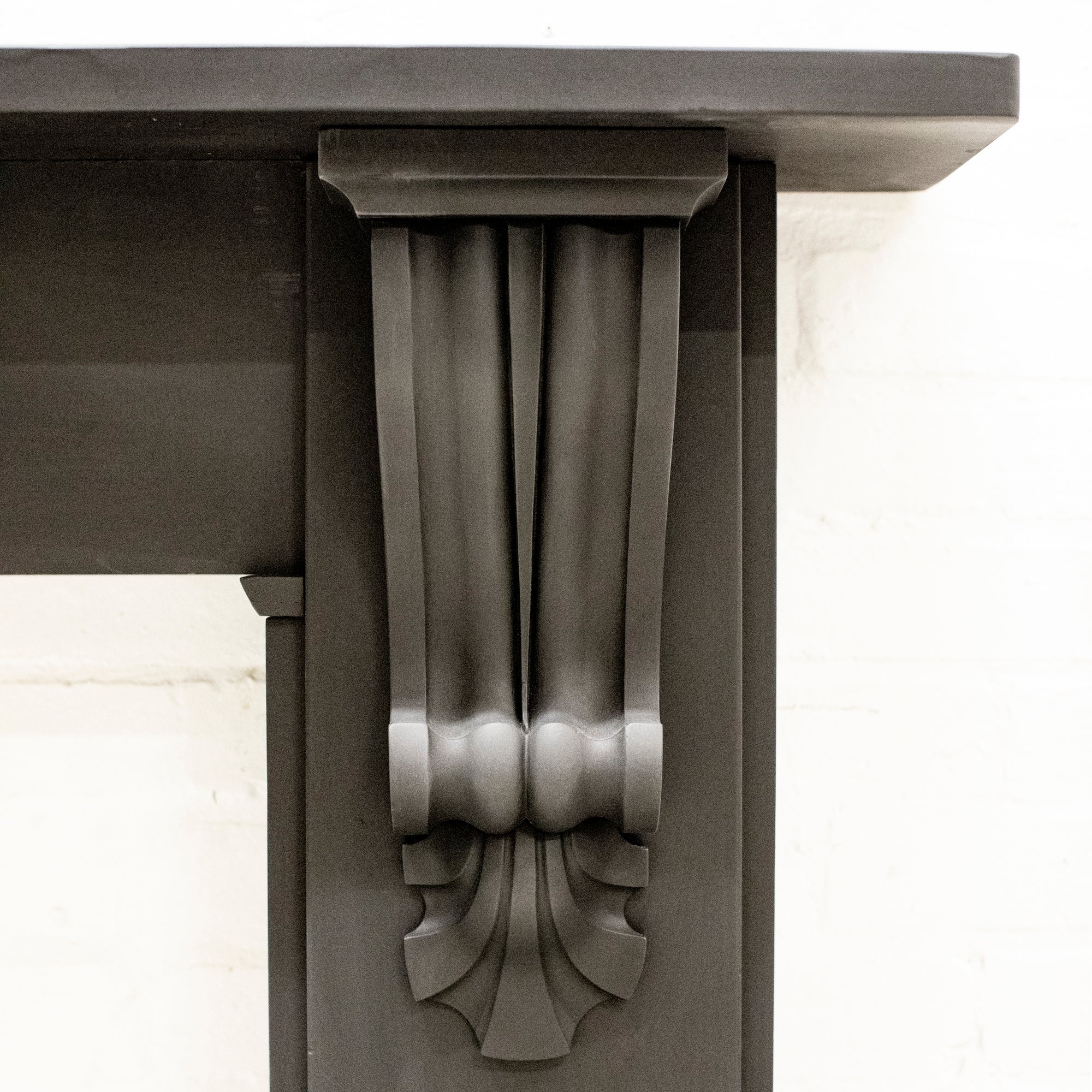 Slate Antique Fireplace Surround With Corbels | The Architectural Forum