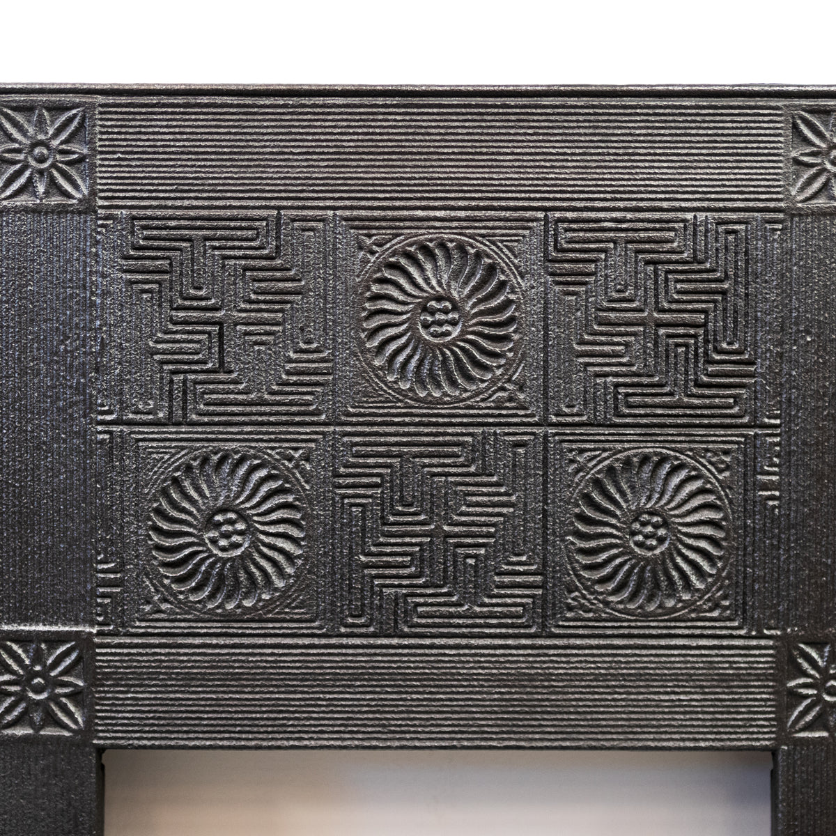 Antique Cast Iron Fireplace Thomas Jeckyll with Minton Tiles | Bishop & Barnards