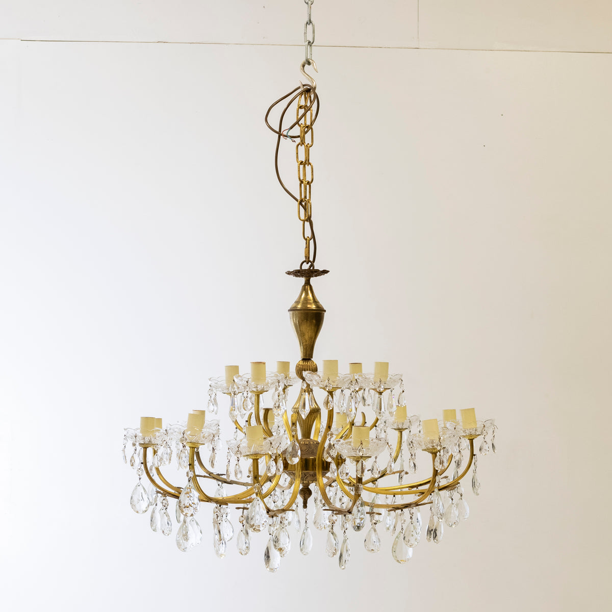 Antique French Brass & Chandelier | The Architectural Forum