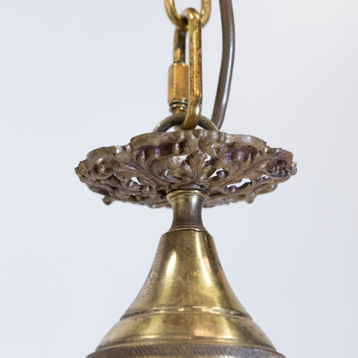 Antique French Brass & Chandelier | The Architectural Forum