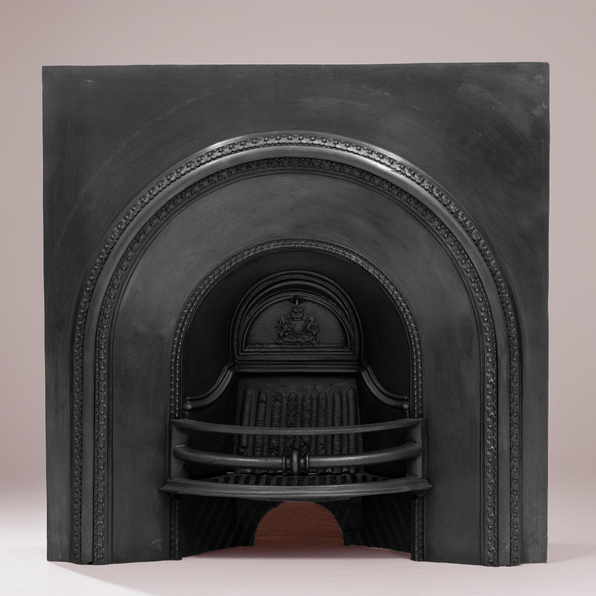 Antique Victorian Cast Iron Arched Fireplace Insert | The Architectural Forum