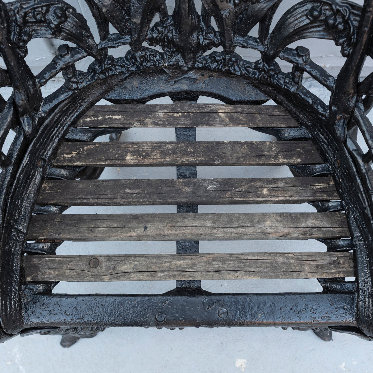 Reclaimed Coalbrookdale Style Lily Of the Valley Garden Chair | The Architectural Forum