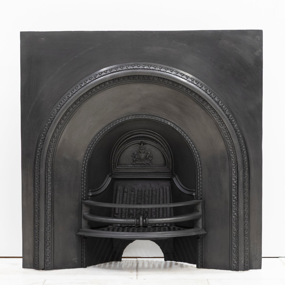 Antique Victorian Cast Iron Arched Fireplace Insert | The Architectural Forum