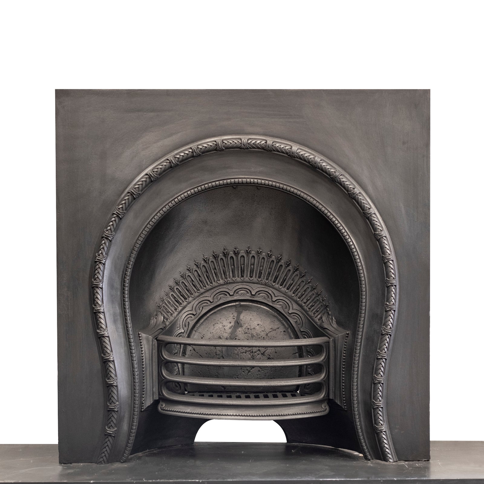 Antique Victorian Cast Iron Horseshoe Insert | Pair Available | The Architectural Forum