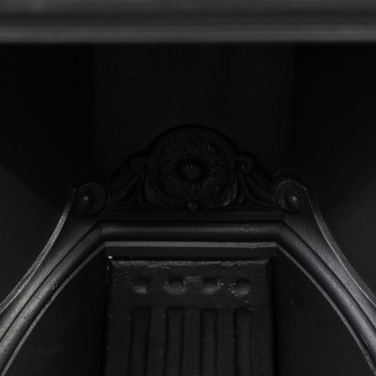 Antique Cast Iron Victorian Fireplace Insert