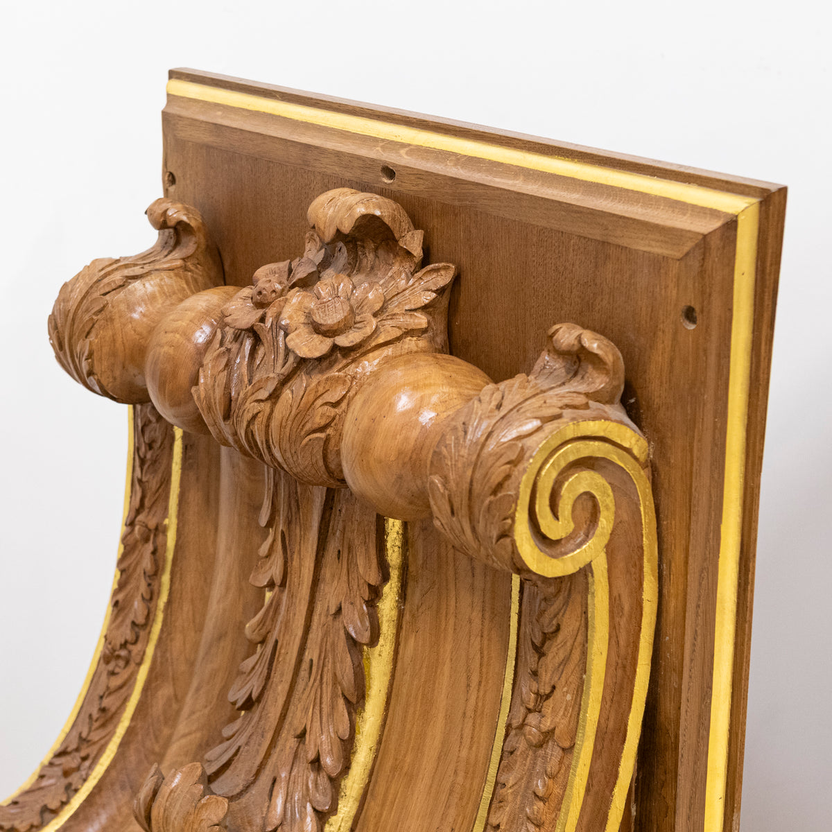 Pair of Monumental Carved Oak Corbels from Clothworkers Hall, London | The Architectural Forum