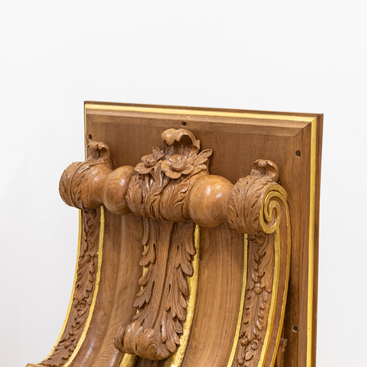 Pair of Monumental Carved Oak Corbels from Clothworkers Hall, London | The Architectural Forum
